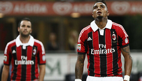 "Milan" futbolininkų apmaudas