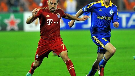 Borisovo BATE futbolininkai palaužė favoritus