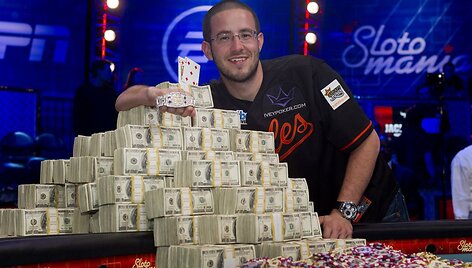 Gregas Mersonas tapo naujuoju WSOP čempionu