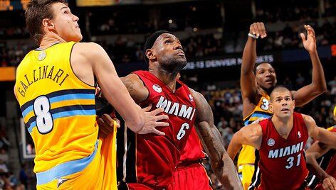 Lebronas Jamesas pelnė 27 ta&scaron;kus