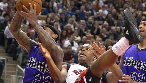 &bdquo;Raptors&ldquo; turėjo pripažinti svečių prana&scaron;umą
