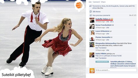 Socialiniame tinkle &bdquo;Facebook&ldquo; vykdoma iniciatyva sulaukė daugybės atsiliepimų