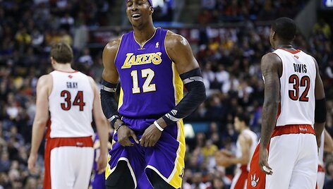 Lietuviai nežaidė, bet &bdquo;Raptors&ldquo; pavyko nugalėti &bdquo;Lakers&ldquo; krep&scaron;ininkus