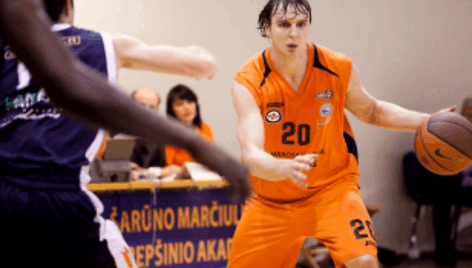 Evaldas Baniulis pelnė 22 ta&scaron;kus ir atkovojo 10 kamuolių