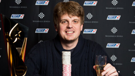Europos pokerio turo &bdquo;High Roller&ldquo; turnyre triumfavo Vojtechas Ruzicka