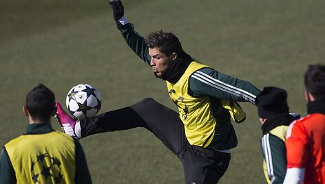 Cristiano Ronaldo ruo&scaron;iasi artėjančiai akistatai su savo buvusiu klubu