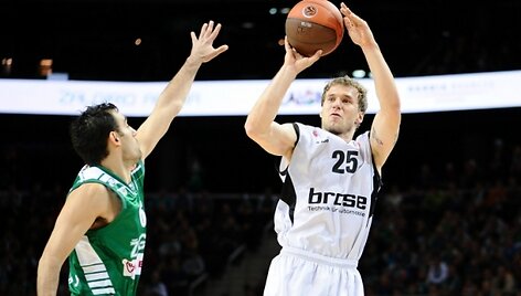 &Scaron;į vakarą akis į akį susitiks &bdquo;Žalgiris&ldquo; ir &bdquo;Brose Baskets&ldquo;