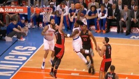 Gražiausio NBA nakties bloko autorius &ndash; Jonas Valančiūnas