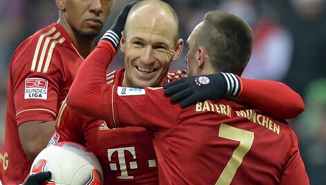 &bdquo;Bayern&ldquo; Vokietijos pirmenybėse ir toliau neturi sau lygių
