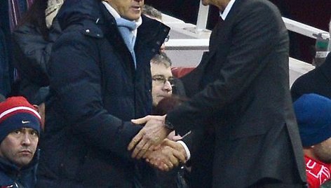 Arsene'as Wengeras ir Roberto Mancini