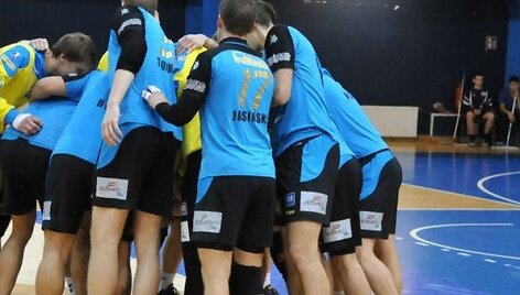 Klaipėdos &bdquo;Dragūno&ldquo; rankininkų kelyje &ndash; paskutinis žingsnis čempionų titulo link