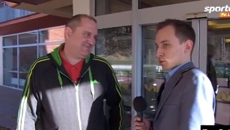 Virginijus &Scaron;e&scaron;kus ir Karolis Ti&scaron;kevičius