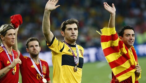 Ikeras Casillas ir Fernando Torresas sugrąžinti į Ispanijos futbolo rinktinės kandidatų gretas