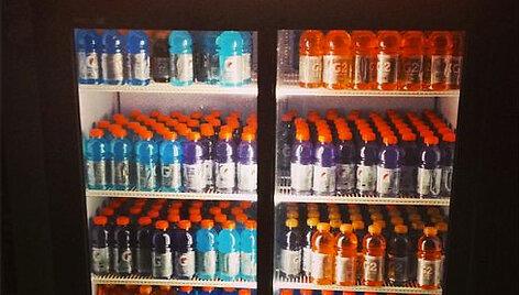D.Wade&rsquo;o namuose prieglobstį rado &ldquo;Gatorade&rdquo; automatas