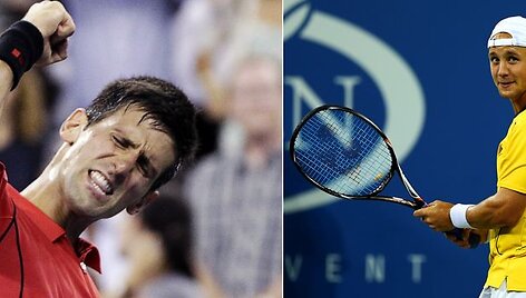 Ričardas Berankis neprilygo Novakui Džokovičiui