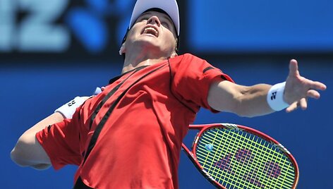 Lietuvi&scaron;ka teniso pasaka &bdquo;Australian Open&ldquo; baigėsi: Ričardas Berankis nepasiprie&scaron;ino Davidui Ferrerui 