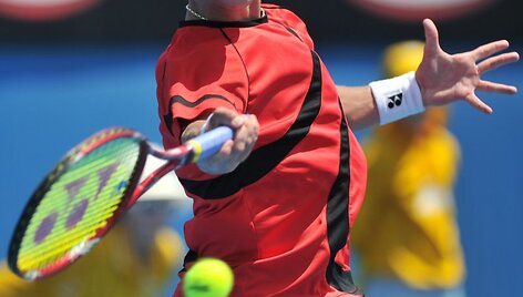 Ričardas Berankis neatlaikė i&scaron;&scaron;ūkio prie&scaron; Andy Roddicką