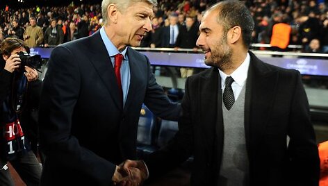 &bdquo;Barcelona&ldquo; atker&scaron;ijo &bdquo;Arsenal&ldquo; ir žengė į kitą UEFA Čempionų lygos etapą 