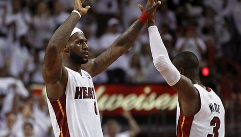 NBA atkrintomosios: Majamio &bdquo;Heat&ldquo; įveikė Filadelfijos &bdquo;76ers&ldquo;  