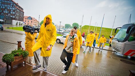 Jachtomis plaukti turėję Lietuvos krep&scaron;ininkai liko ant kranto 