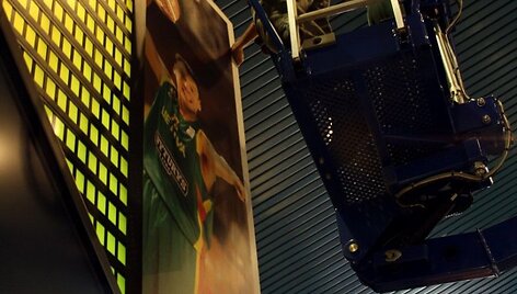 Vilniaus oro uoste &ndash; įspūdinga Lietuvos krep&scaron;ininkų fotografijų paroda  