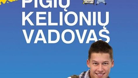Knygos &bdquo;Makauliaus pigių kelionių vadovas&ldquo; vir&scaron;elis