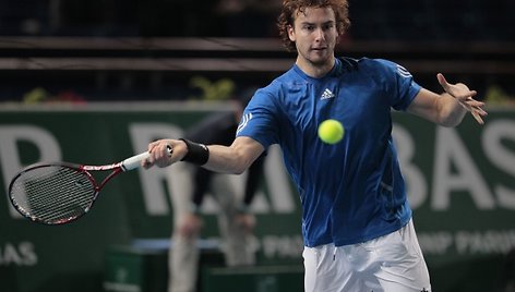 Latvijos tenisininkas Ernestas Gulbis