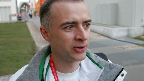 Lietuvos olimpinės rinktinės vyriausiasis gydytojas Dalius Barkauskas