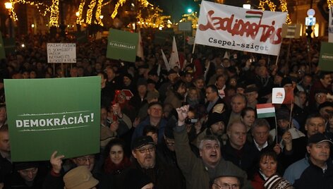 Protestas Budape&scaron;te