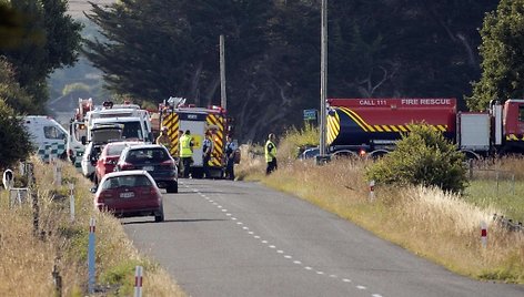 Pasak policijos, balionas veikiausiai kliudė elektros laidus ir užsidegė