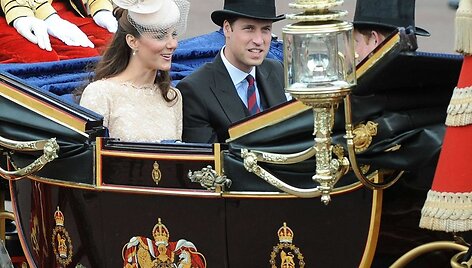 Kembridžo hercogienė Catherine ir princas Williamas