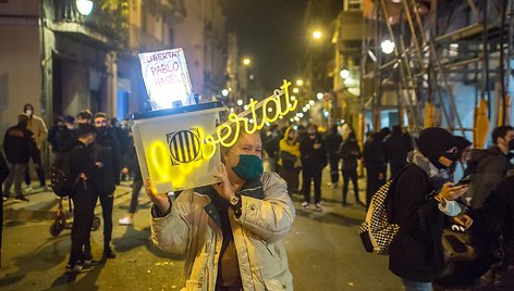 Protestas Barselonoje