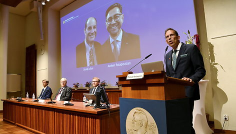 Nobelio medicinos premijos laureatų paskelbimas