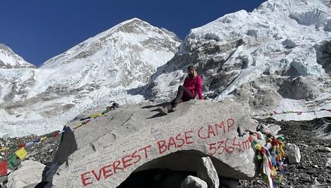 Keliautoja Lina: „Norėjau pamatyti Everestą ir Himalajų didybę savo akimis. Ir aš tai padariau.“