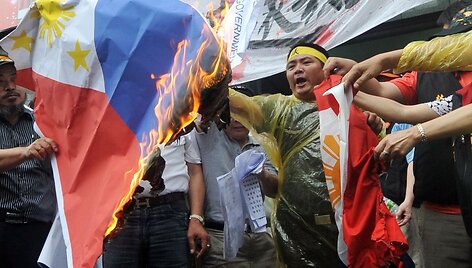 Protestas Filipinuose.