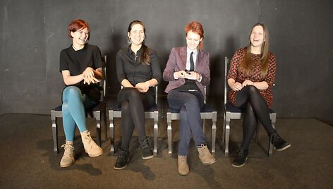 Studentės.