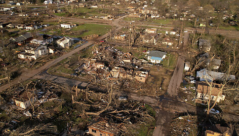 Tornado padariniai