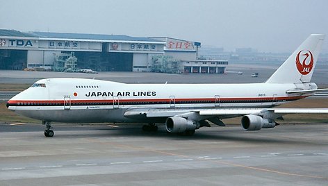 „Japan Airlines“ lėktuvas likus metams iki sudužimo