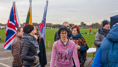 Sausio 13-osios aukoms atminti bėgimas Londone