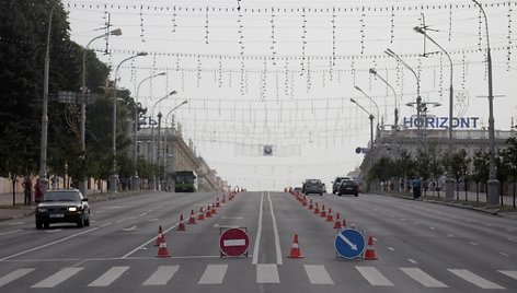 Baltarusijoje nesiliauja protestai