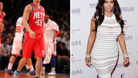 Krisas Humphriesas ir Kim Kardashian