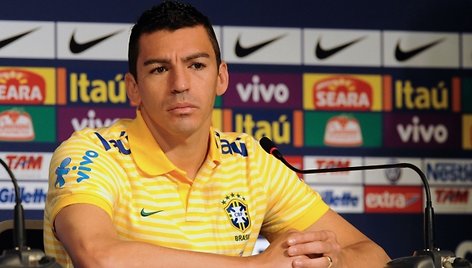 Brazilijos futbolo rinktinės kapitonas Lucio