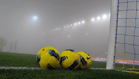 Futbolas paskendęs nelegalių lažybų rūke
