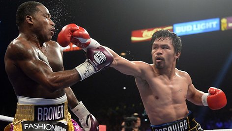 Adrienas Broneris prieš Manny Pacquiao