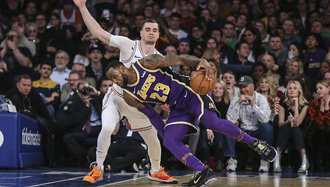 LeBronas Jamesas ir Mario Hezonja