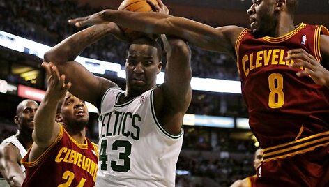 &bdquo;Cavaliers&ldquo; &ndash; &bdquo;Celtics&ldquo; rungtynių akimirka