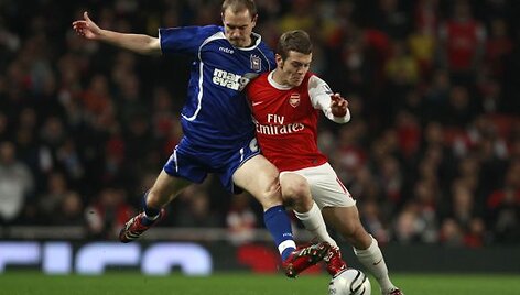 &bdquo;Arsenal&ldquo; &ndash; &bdquo;Ipswich Town&ldquo; rungtynių akimirka