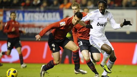 &bdquo;Osasuna&ldquo; &ndash; &bdquo;Real&ldquo; rungtynių akimirka