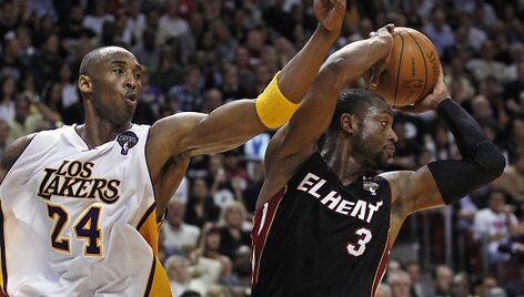 Kobe Bryantas ir Dwyane'as Wade'as