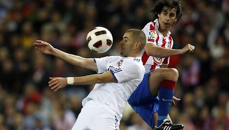 Karimas Benzema (kairėje) ir Thiago